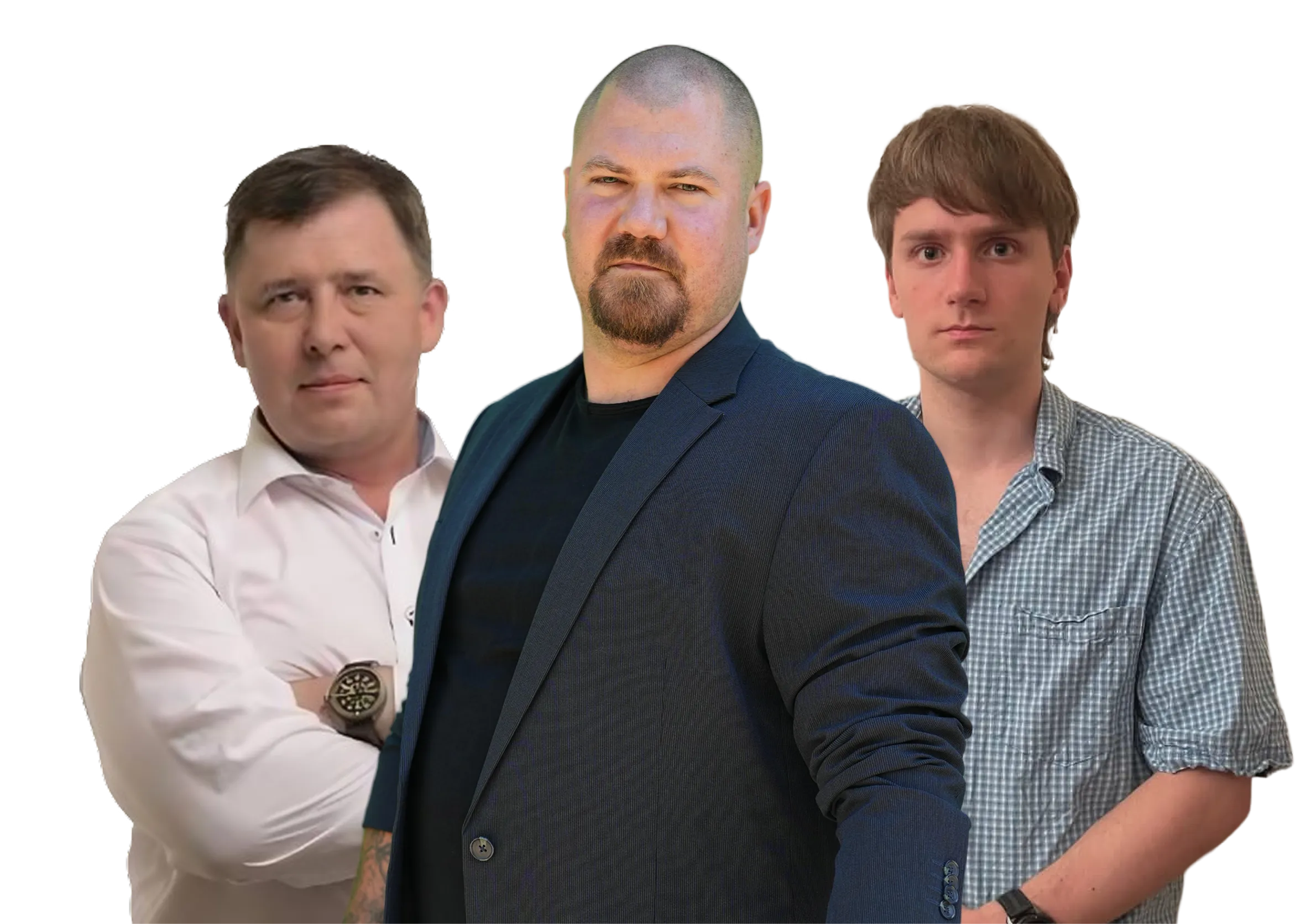 Tři představitelé Voluntie