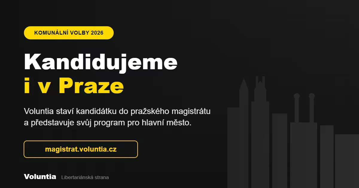 Voluntia kandiduje i v komunálních volbách v Praze 2026